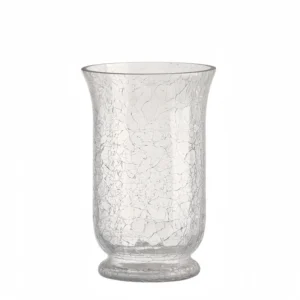 Crackle Glass Hurricane