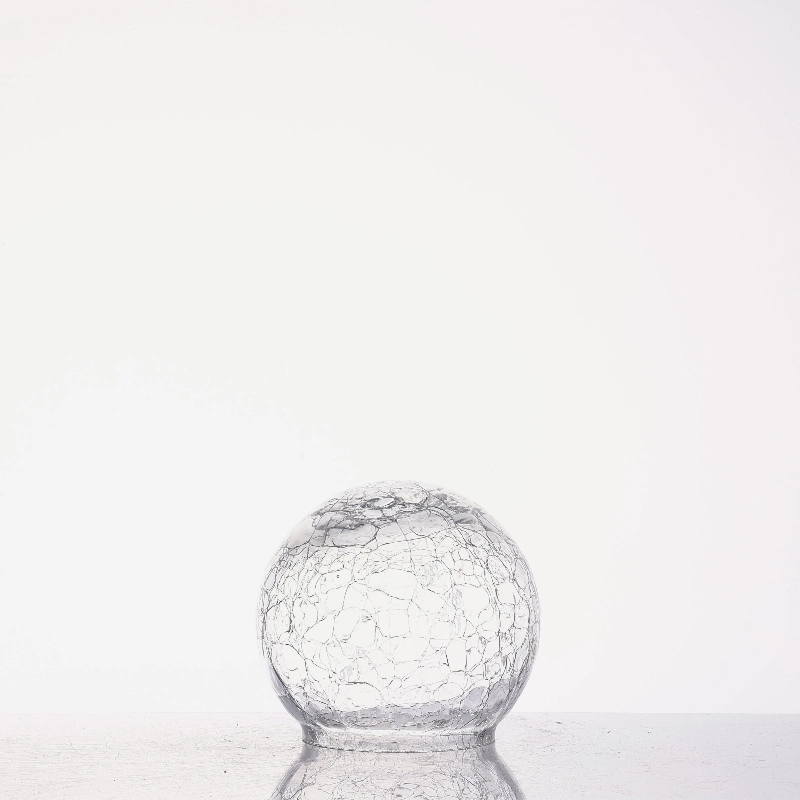 Sphere Crackle lamp shades