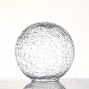 Sphere Glass Crackle Ball