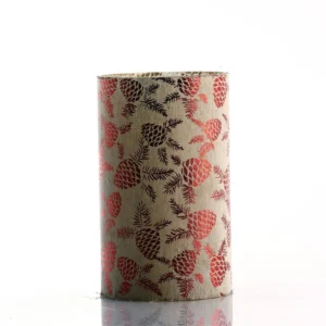 Textile-Like Glass Vase