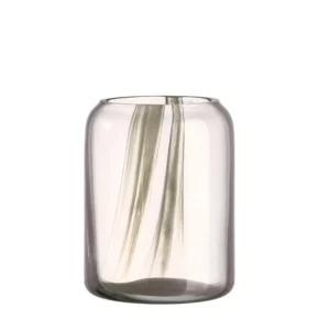 Golden Glass Candle Holders