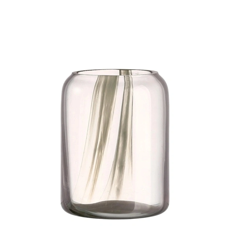 Golden Glass Candle Holders