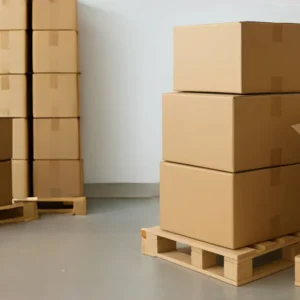 Safe glassware packaging for international shipping with bottles and glasses