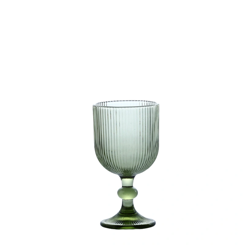 Green Drinking Glasses Set - Image 3