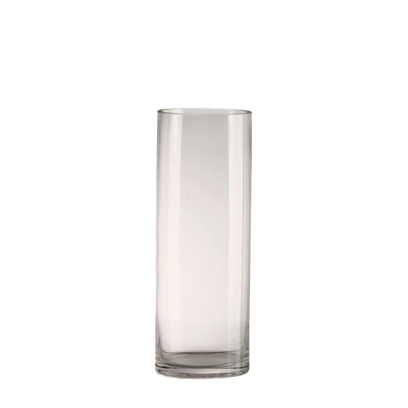Tall Glass Cylinder Vase