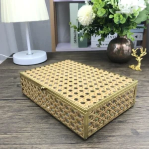 Wicker Jewelry Box