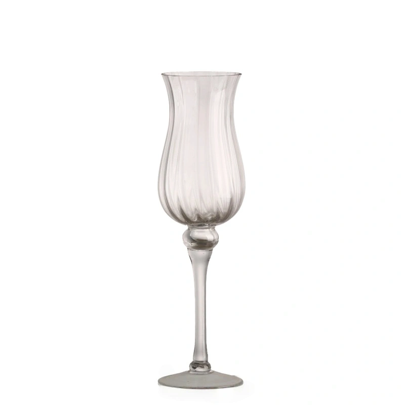 Oversized Glass Goblet Vase - Image 2