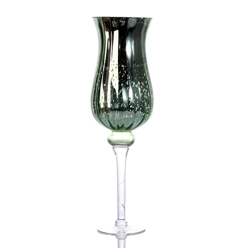 Oversized Glass Goblet Vase - Image 3