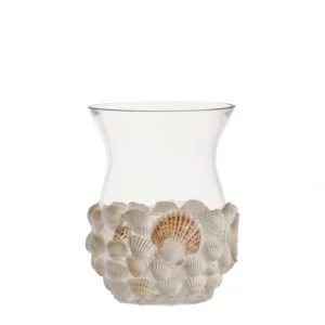 Seashell style candle holders