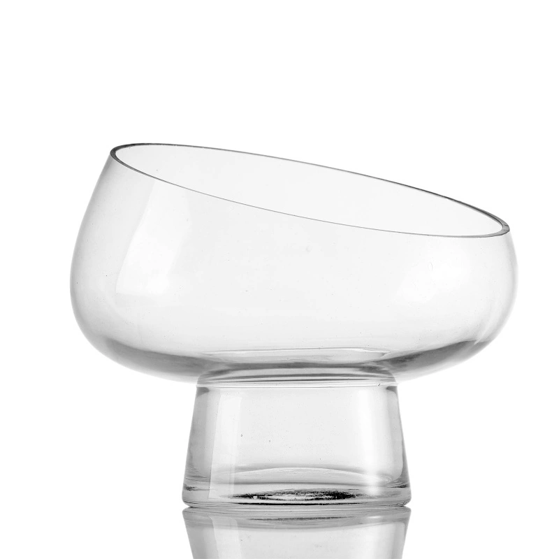 Slanted Terrarium Glass Container