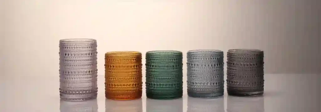 Glass Bud Vase colorful vase